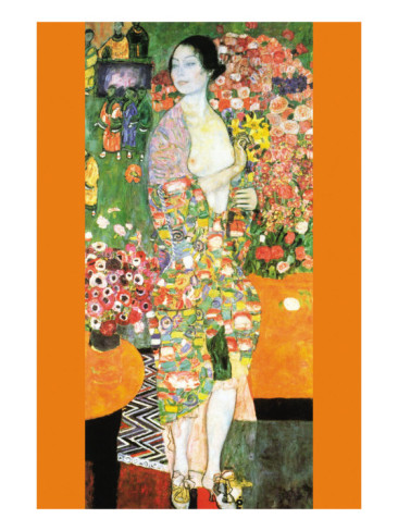The Dancer - Gustav Klimt Painting - Click Image to Close